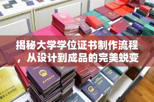 巴青揭秘大学学位证书制作流程，从设计到成品的完美蜕变