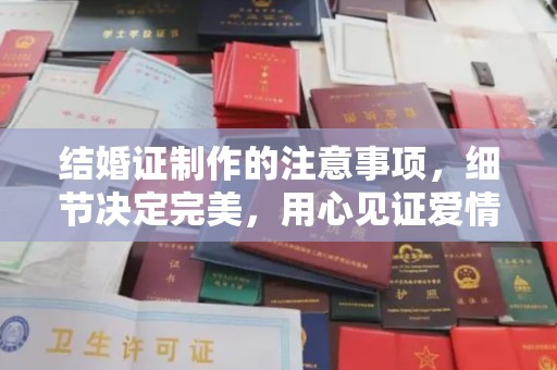 巴青结婚证制作的注意事项，细节决定完美，用心见证爱情