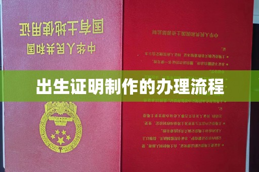 巴青出生证明制作的办理流程
